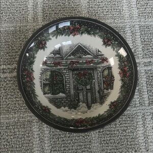 Royal Stafford Christmas Soup Bowl